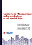 Operations management nella produzione e nei servizi 4/ed