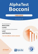 Alphatest bocconi