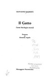 Il gatto. cenni fisiologico-morali