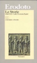 Le storie. libri 1º-2º: lidi, persiani, egizi. testo greco a fronte