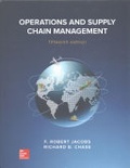 Operations and supply chain management