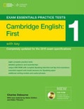 Exam essentials: cambridge first practice tests 1 w/key + dvd-rom