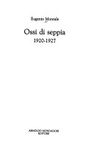Ossi di seppia (1920-27)