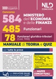 Concorso 548 ministero dell'economia e delle finanze di cui 485 funzionari. manuale per il profilo da 78 funzionari giuridico tributari (cod. trib) completo di 