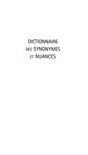 Lerobert synonymes et nuances