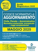 Codice normativo di aggiornamento. codici per il concorso in magistratura 2025