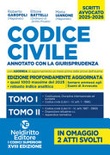 Codice civile annotato con la giurisprudenza per l'esame di avvocato 2025-2026 in 2 tomi