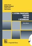 Sistema finanziario. funzioni, mercati e