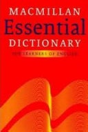 Macmillan essential dictionary. for inte