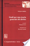 Studi per una teoria generale del diritt