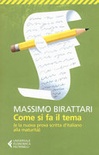 Come si fa il tema. (e la nuova prova scritta d'italiano alla maturità)