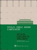 Storia dell'arte italiana. antichità. per le scuole superiori