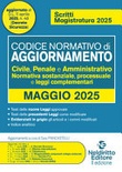 Codice normativo di aggiornamento. codici per il concorso in magistratura 2025