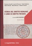 Storia del diritto romano e linee di diritto privato