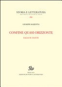 Confine quasi orizzonte. saggi su dante