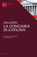 La congiura di catilina. testo latino a fronte